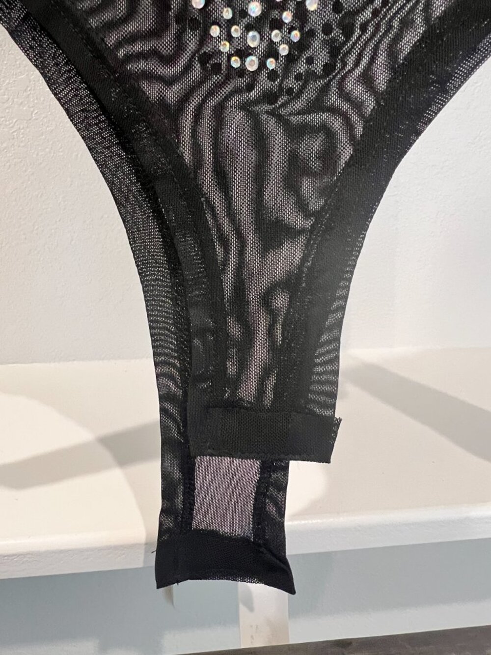 LNWT Rhinestone bodysuit - Picture 5 of 6